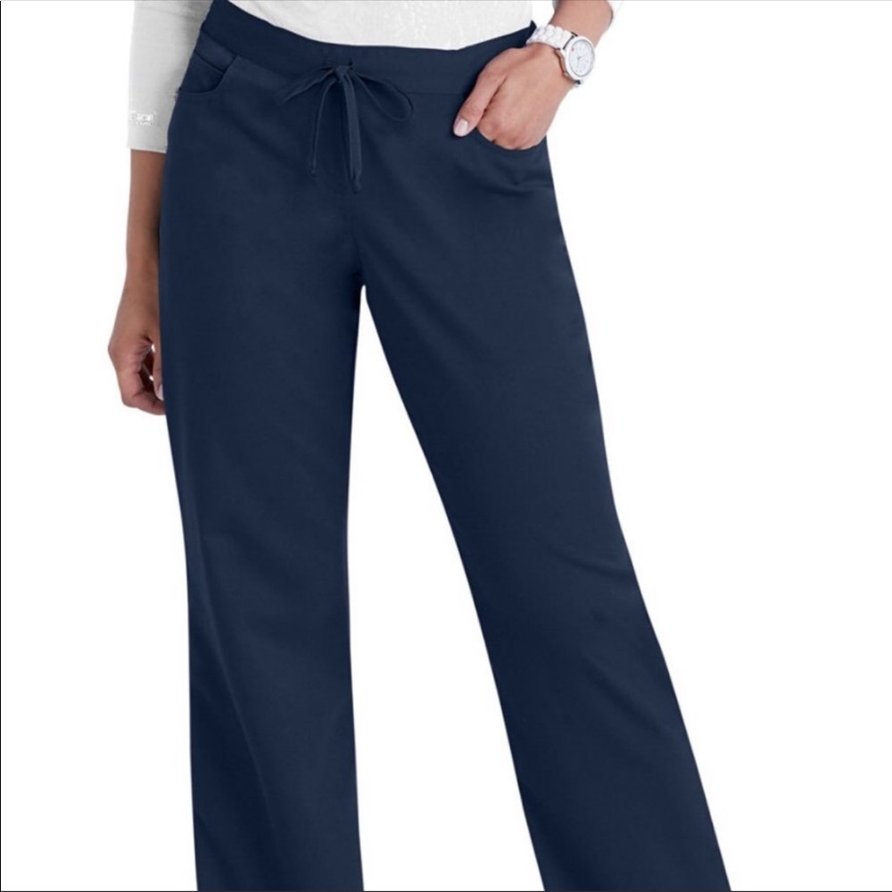 Greys anatomy navy scrub pants